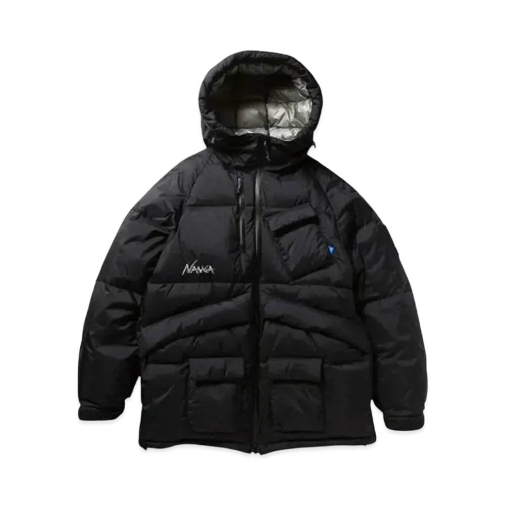 NANGA x Liberaiders AURORA TACTICAL DOWN JACKET "BLACK"