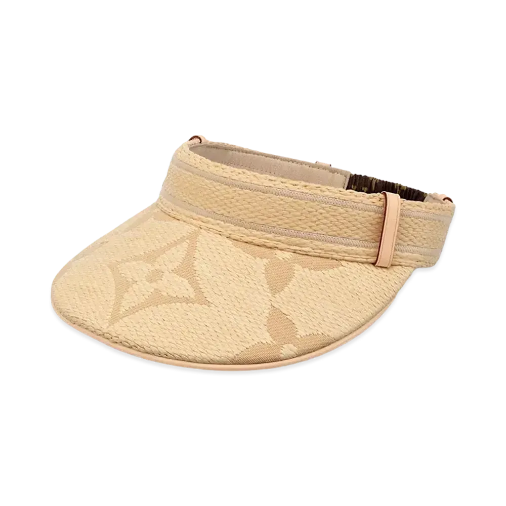 Louis Vuitton Beachview Visor Monogram Flowers "Natural"