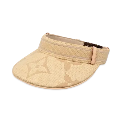 Louis Vuitton Beachview Visor Monogram Flowers "Natural"