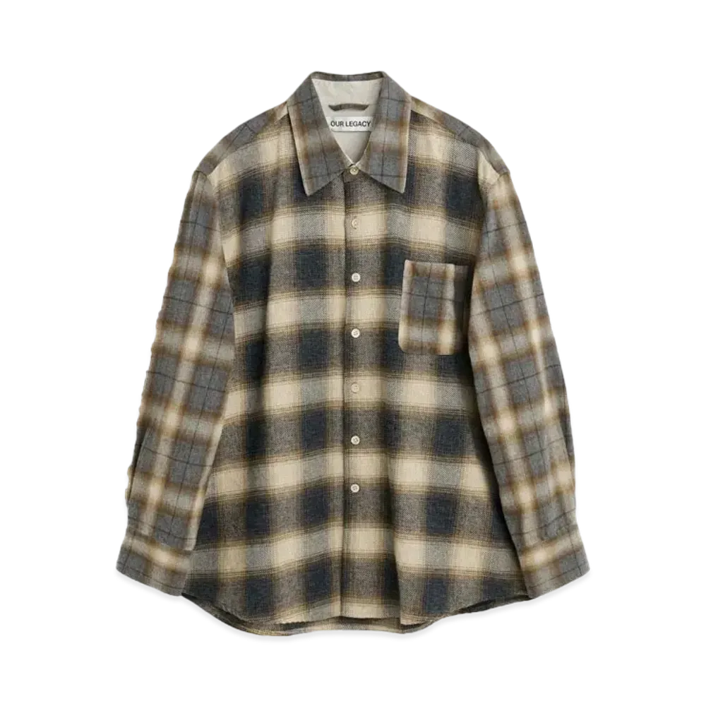 OUR LEGACY Above Shirt Doyle Check Lagger Flannel "Multi"