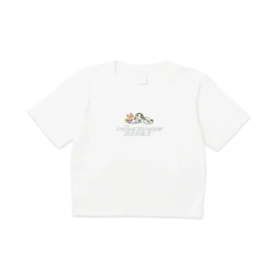NEW ERA Women's S/S Mini T-Shirt The Powerpuff Girls "White"