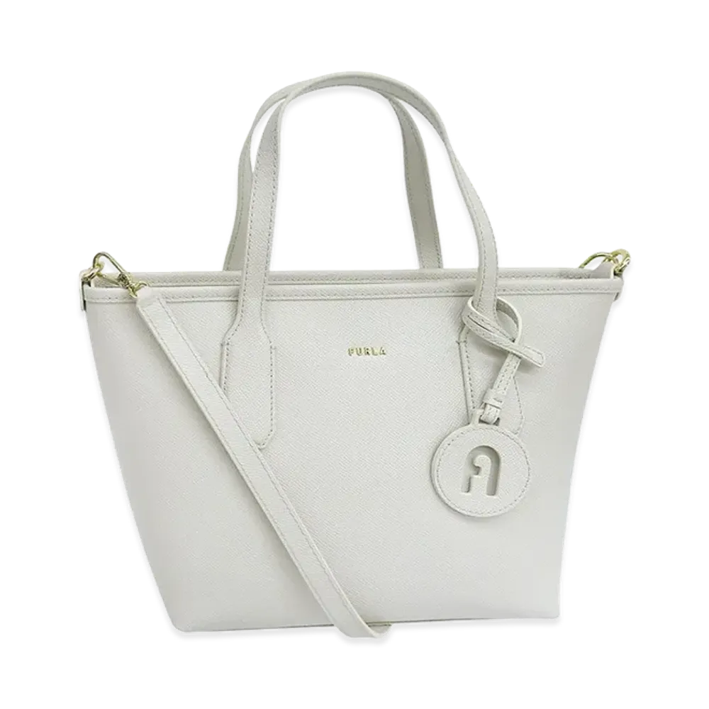 FURLA Classic S Tote Bag "White"