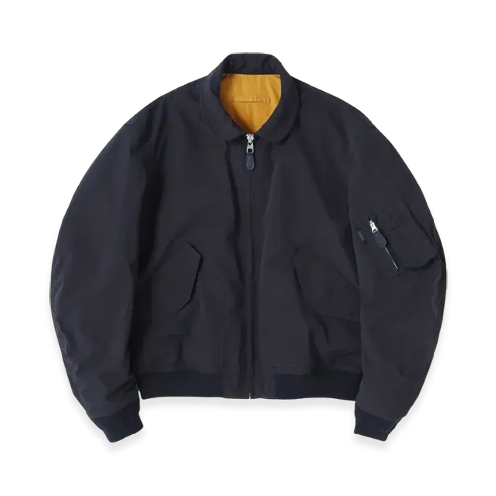 SEDAN ALL-PURPOSE Reversible Flight Jacket "Black"