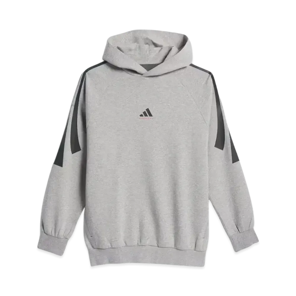 adidas Basketball Spacer Parka (Gender Neutral) "Medium Grey Heather"