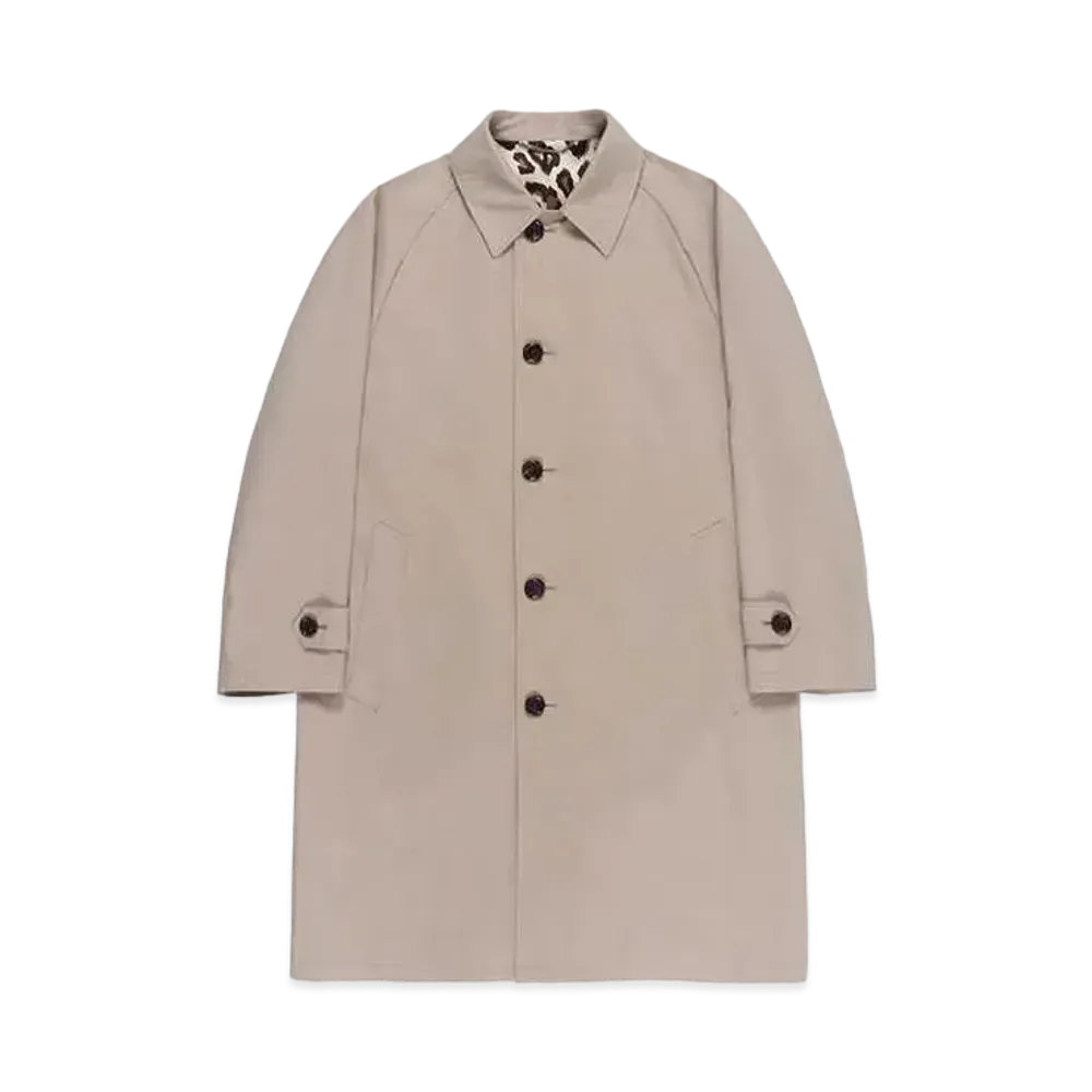 WACKO MARIA Bal Collar Coat "Beige"