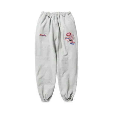 HYSTERIC GLAMOUR x Genzai Collage Wide Sweat Pants "Gray"