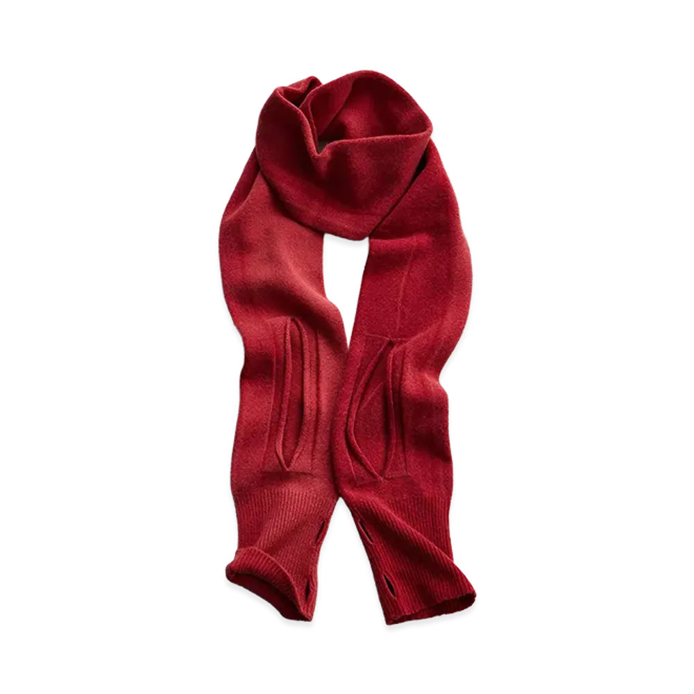 NICENESS Toby Vicuña Cashmere Sleeve Muffler "Scaret"