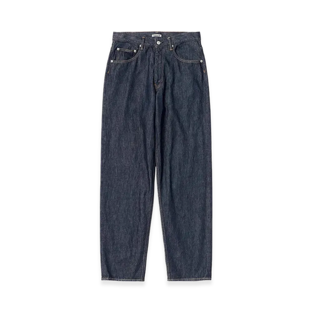 AURALEE Hard Twist Denim Wide Pants "Indigo"
