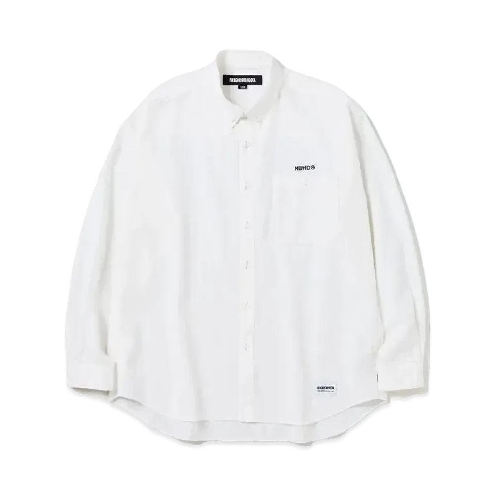 NEIGHBORHOOD Chambray BD Shirt LS "White"