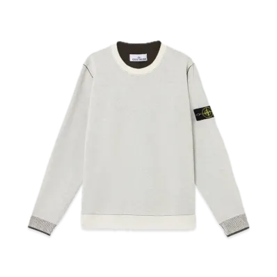 Stone Island 5100021 Double Face In Cotton And Nylon "Ivory"