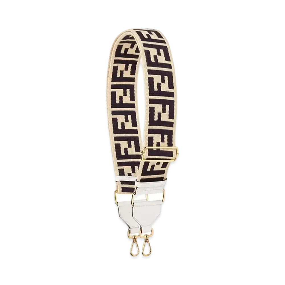 FENDI Strap You Canvas Shoulder Strap "Multicolor"