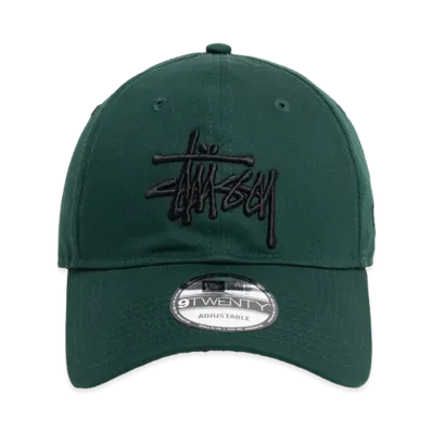 Stussy New Era Basic 9Twenty Cap "Forest Green"