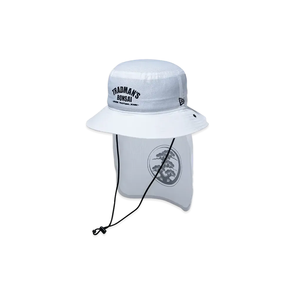 NEW ERA x TRADMAN’S BONSAI Adventure Light Sunshade Dot Air "White"