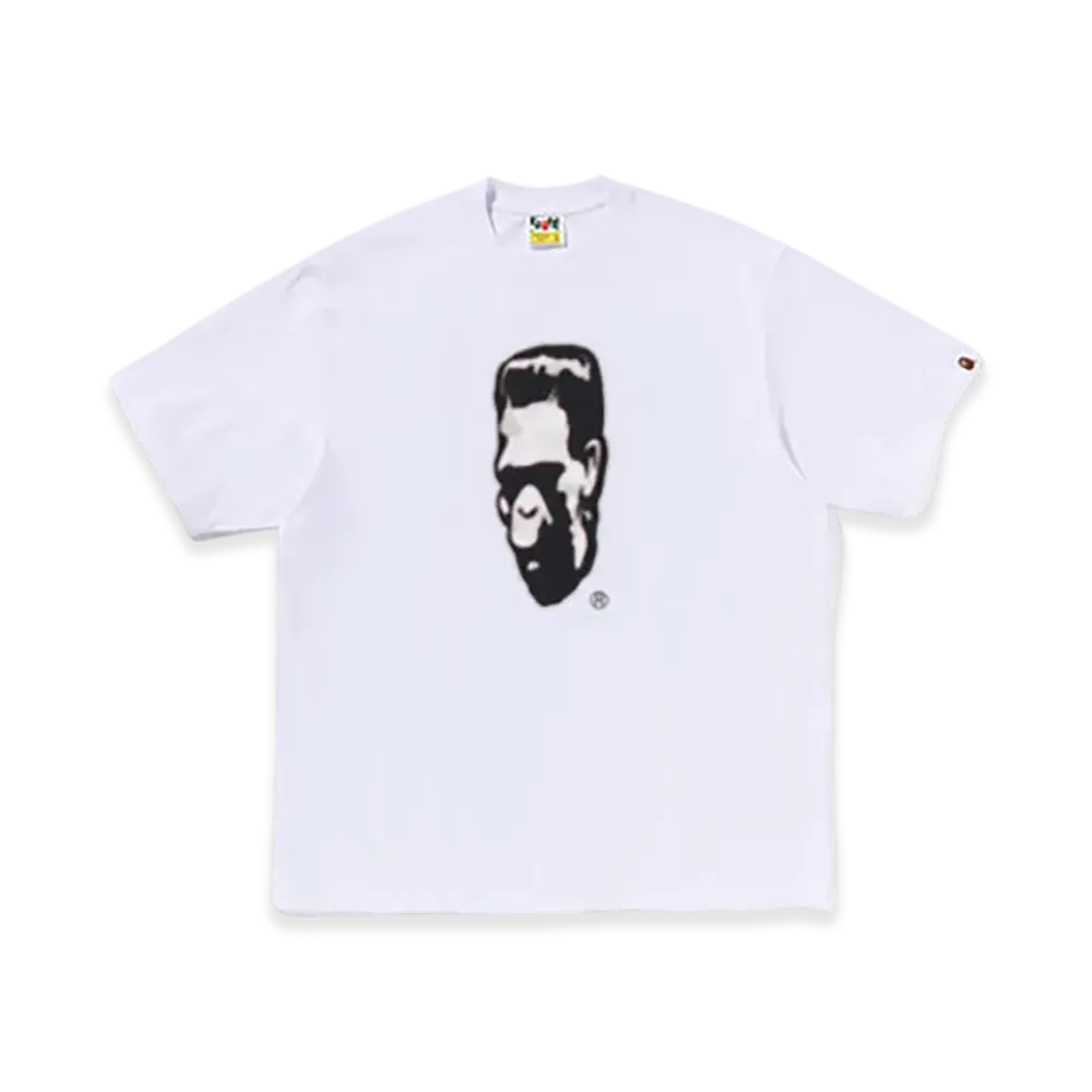 A BATHING APE City Camo Frankenstein Relaxed Fit Tee "White"