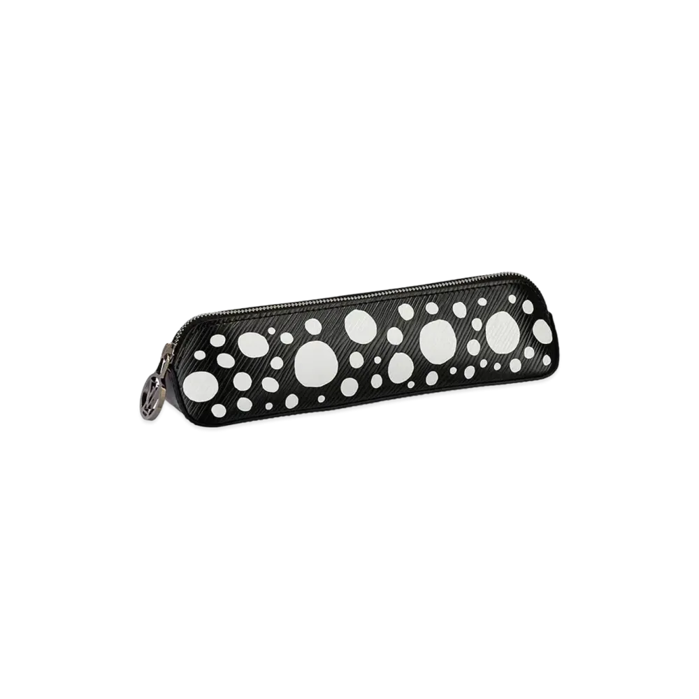 Louis Vuitton x Yayoi Kusama Elizabeth Pencil Pouch Epi Leather Infinity Dots "Noir/Blanc"