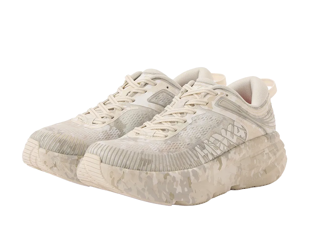 BEAMS × Hoka Bondi 7 Camo "White"