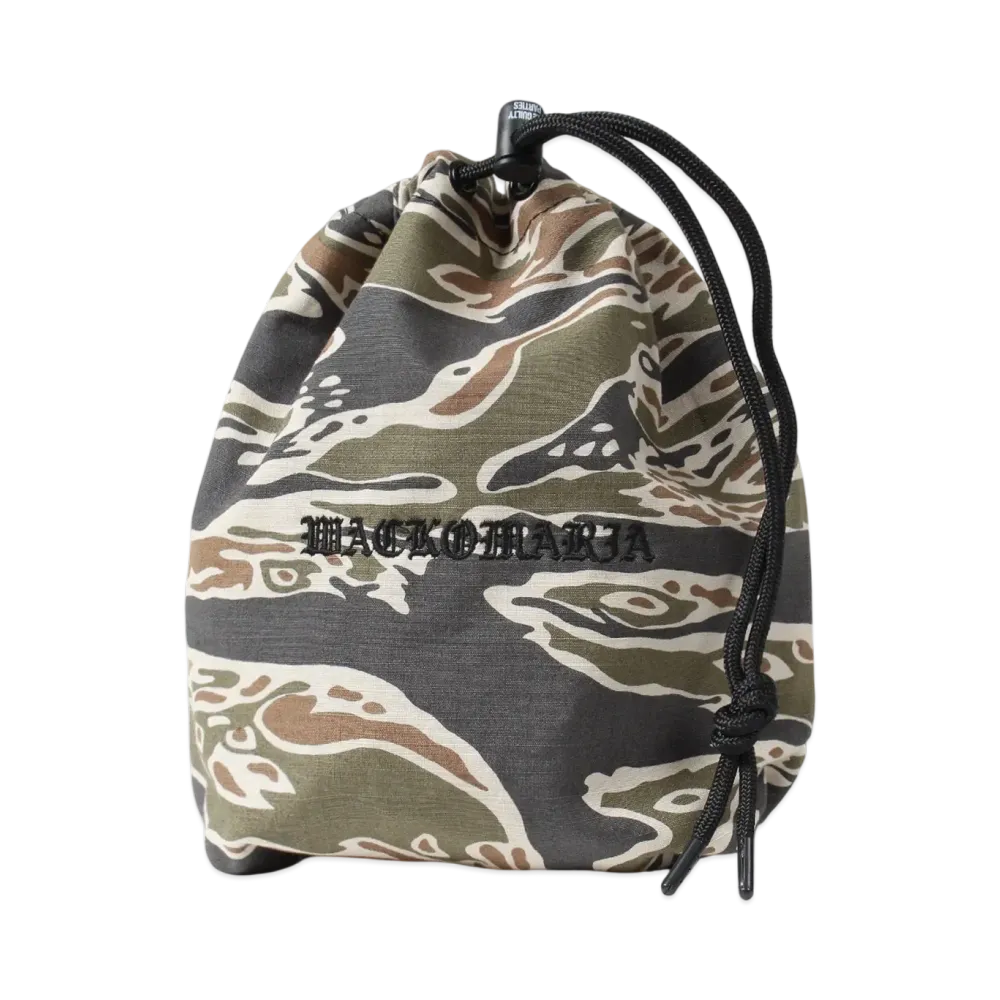 WACKO MARIA Drawstring Bag "Tigercamo"