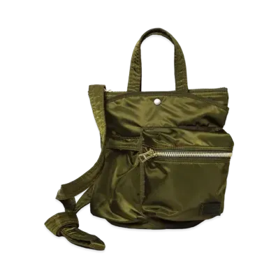 sacai x PORTER / Pocket Bag Large "Khaki"