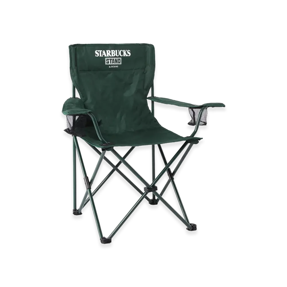 STARBUCKS STAND x BEAMS x Coleman Resort Chair "Green"