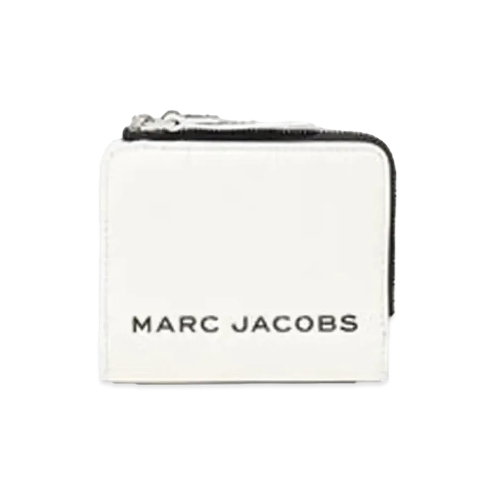 Marc Jacobs The Bold Colorblocked Mini Compact Zip Wallet "Cotton Multi"