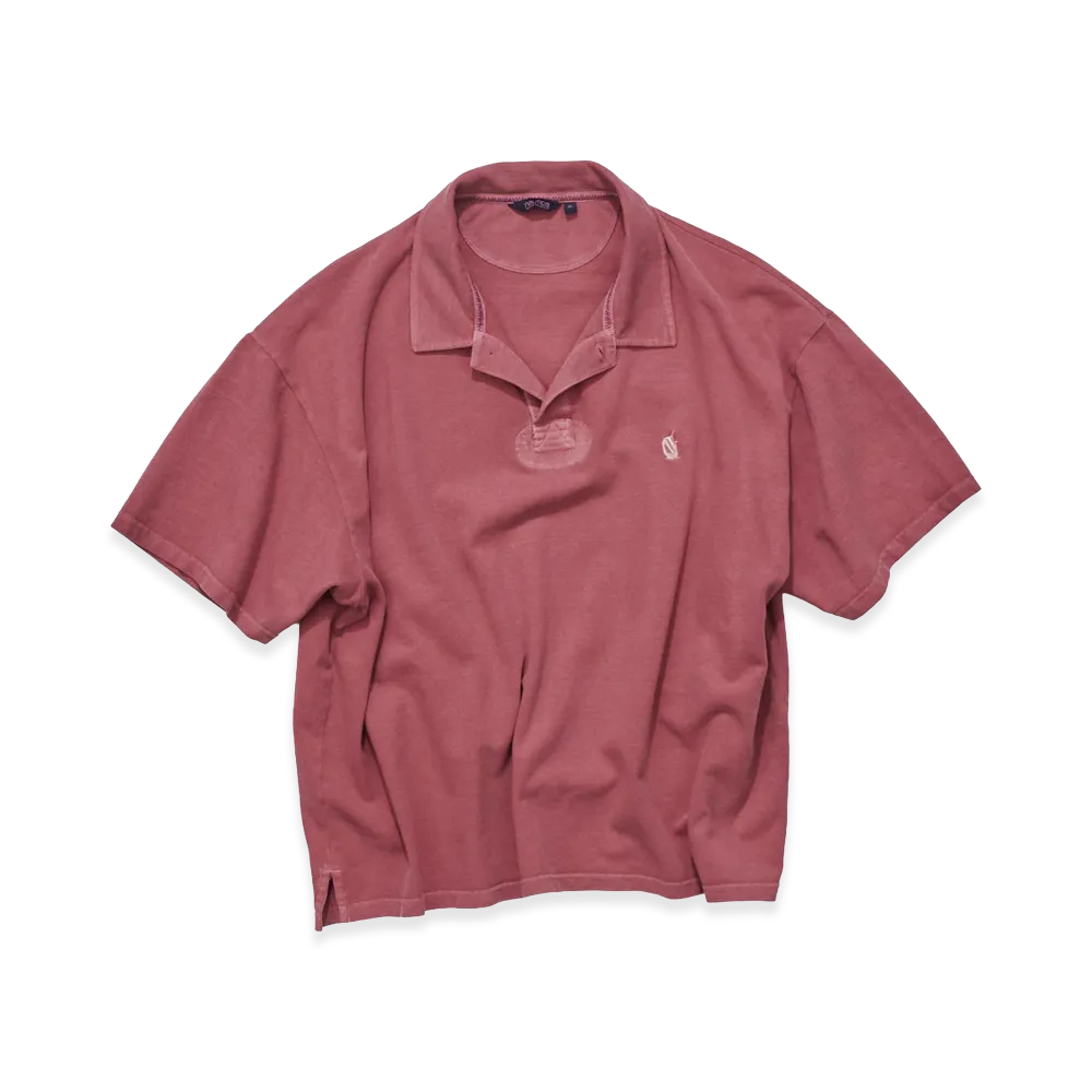 NAUTICA Dyed SS Polo Tee "Pigment Red"
