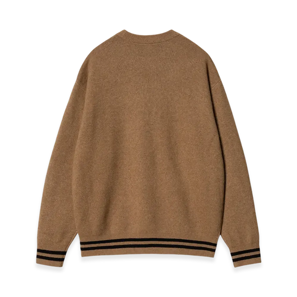 Carhartt WIP Onyx Sweater "Hamilton Brown/Black"
