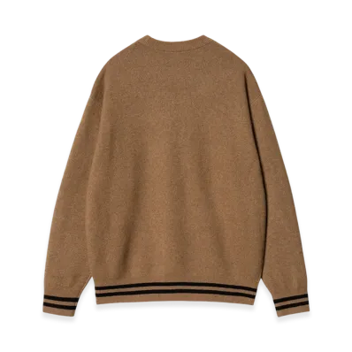 Carhartt WIP Onyx Sweater "Hamilton Brown/Black"