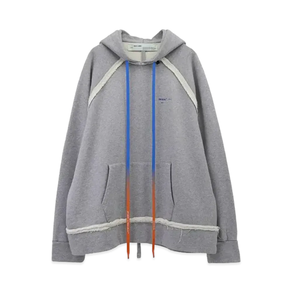 OFF-WHITE Oversized Acrylic Arrows Hoodie "Grey"