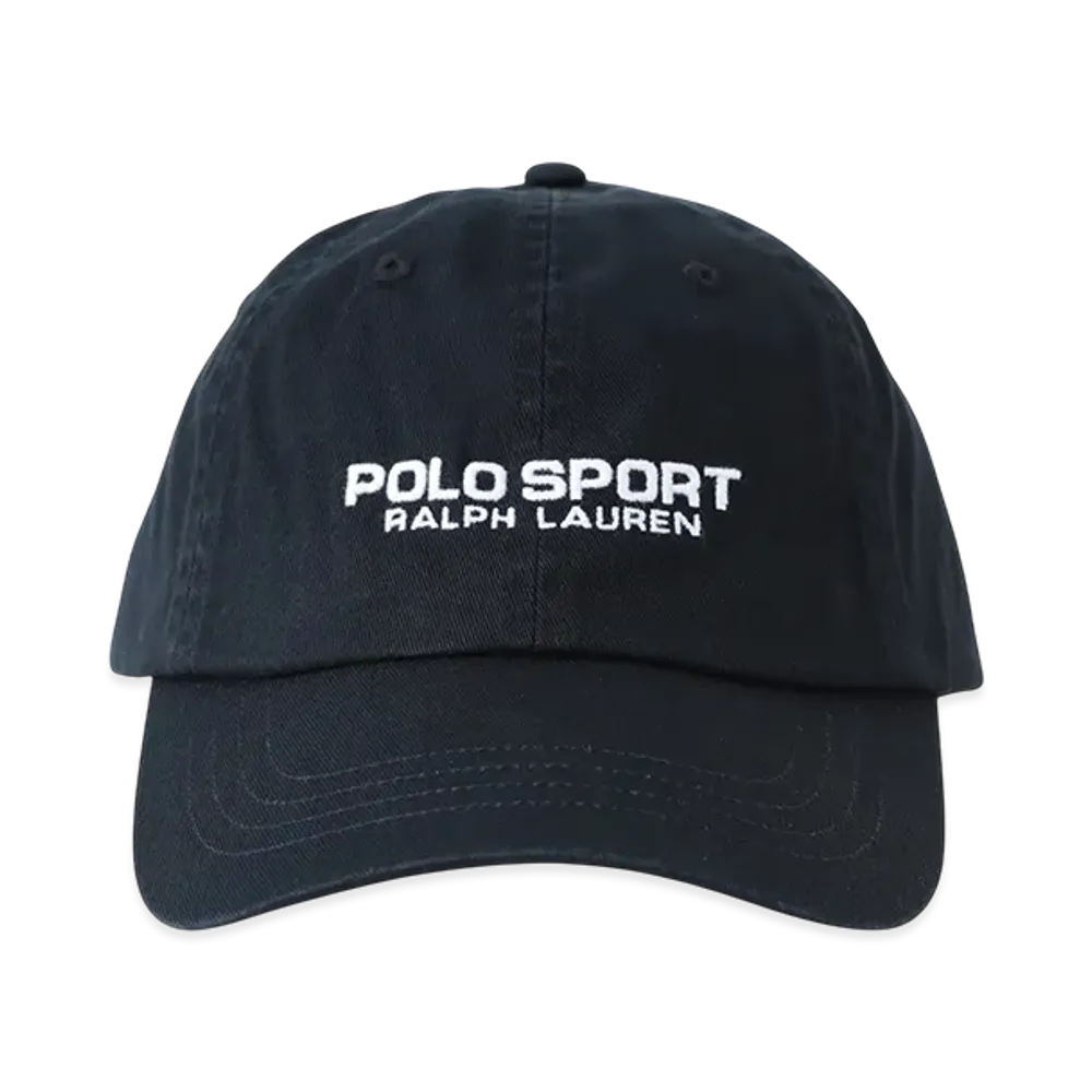Ron Herman UNDER R x POLO SPORT Twill Classic Sports Cap "Black"