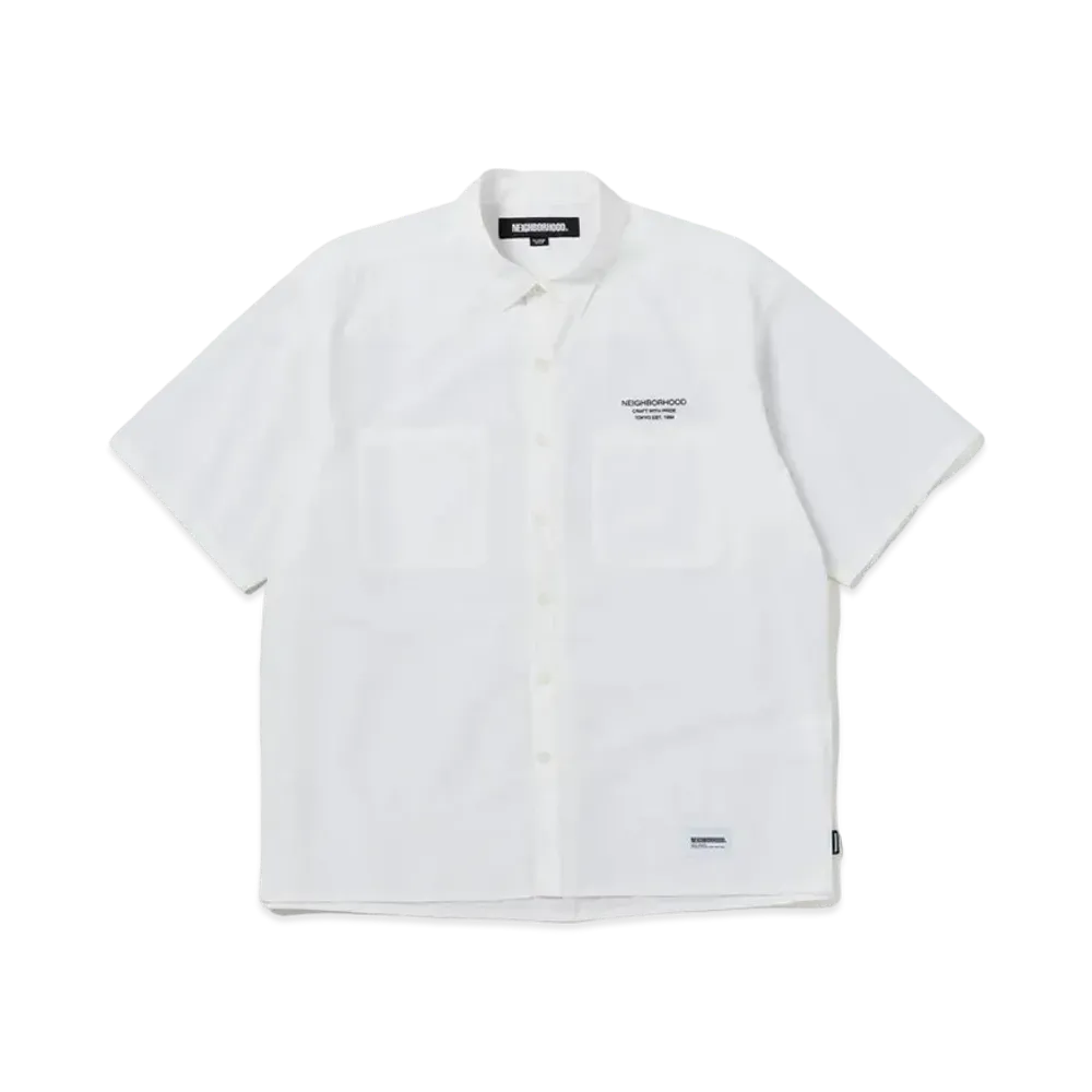 NEIGHBORHOOD Trad Shirt SS "White"