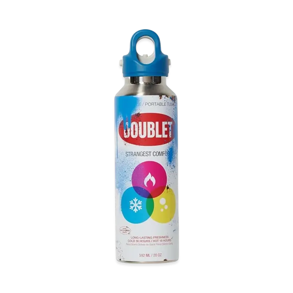 doublet x Revomax Spray-Can Water Bottle/Medium "Blue"