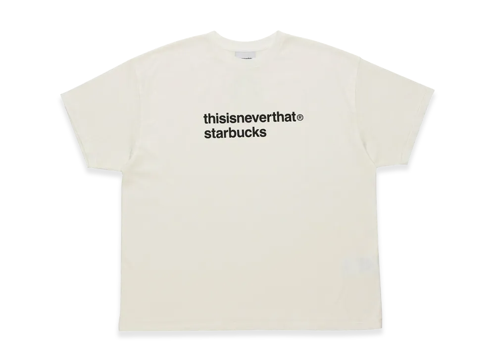 STARBUCKS x thisisneverthat S/S T-Shirt "White"