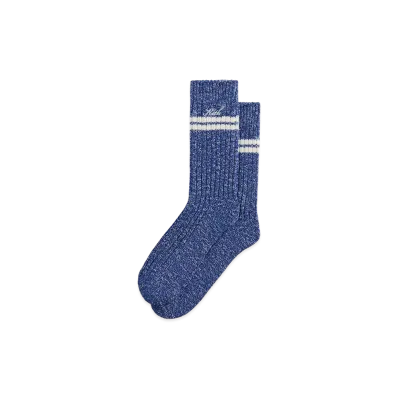 Kith Calf Stripe Marled Crew Sock "Cyclone"