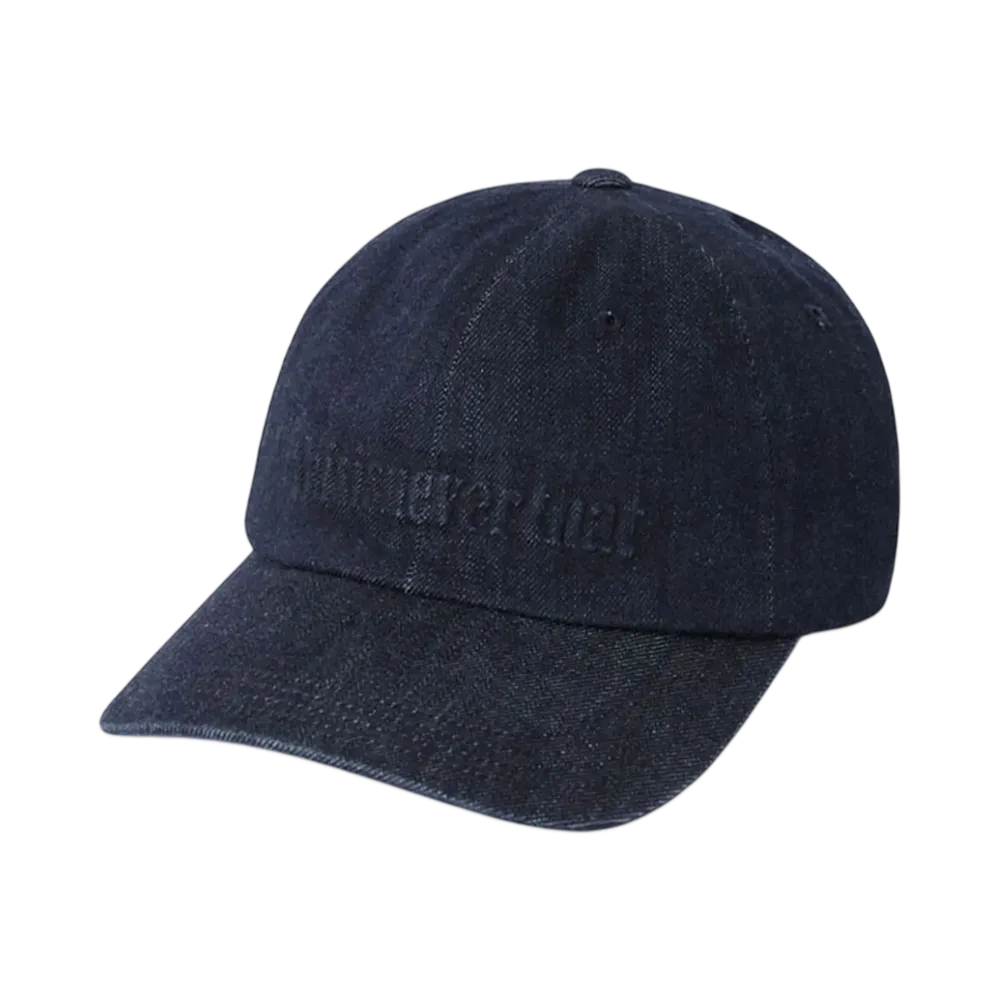 thisisneverthat Onyx Embossed Denim Cap "Indigo"