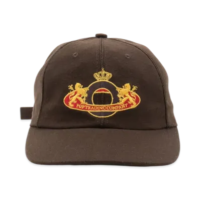 POP TRADING COMPANY Royal 6Panel Hat "Charcoal"