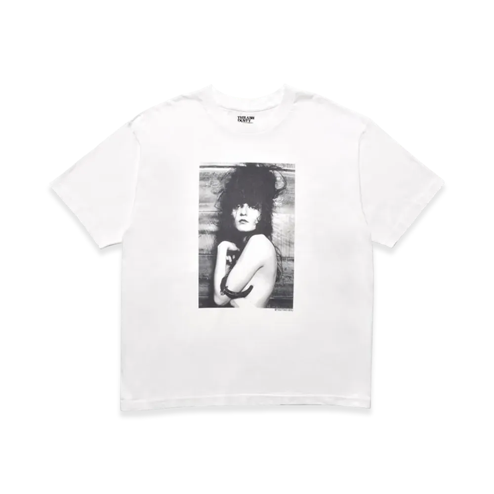 MINEDENIM Stie-lo x Irina.L "Sideways Figure" T-SH "White"