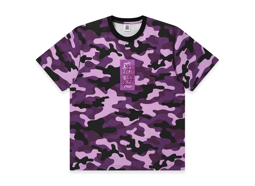 BlackEyePatch HWC Label Heavyweight Tee "Purple Camo"