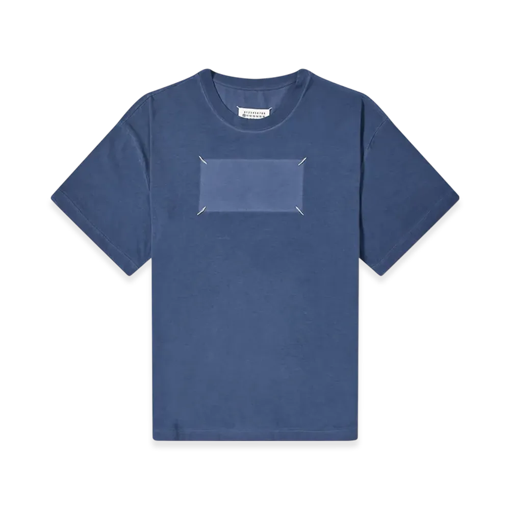 Maison Margiela 10 Crew Neck Tag Design T-Shirt "Navy"