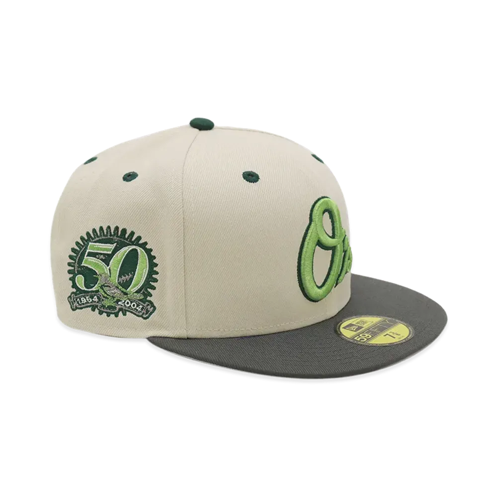 NEW ERA x THE CAP 59Fifty G-Dollar 2.0 Baltimore Orioles "Stone/Graphite"