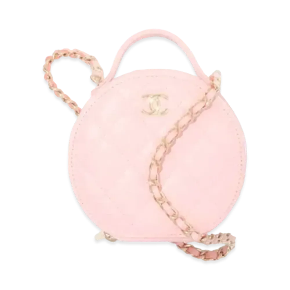 CHANEL Small Vanity Case Grade Calfskin "Pink"