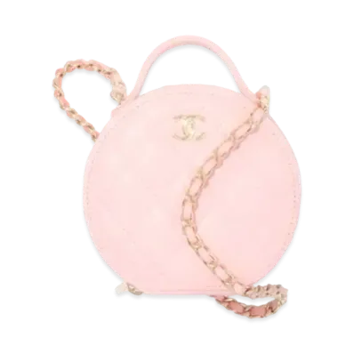 CHANEL Small Vanity Case Grade Calfskin "Pink"