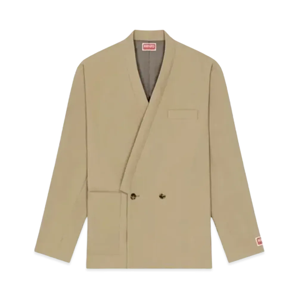 KENZO KIMONO Suit Jacket "Dark Beige"