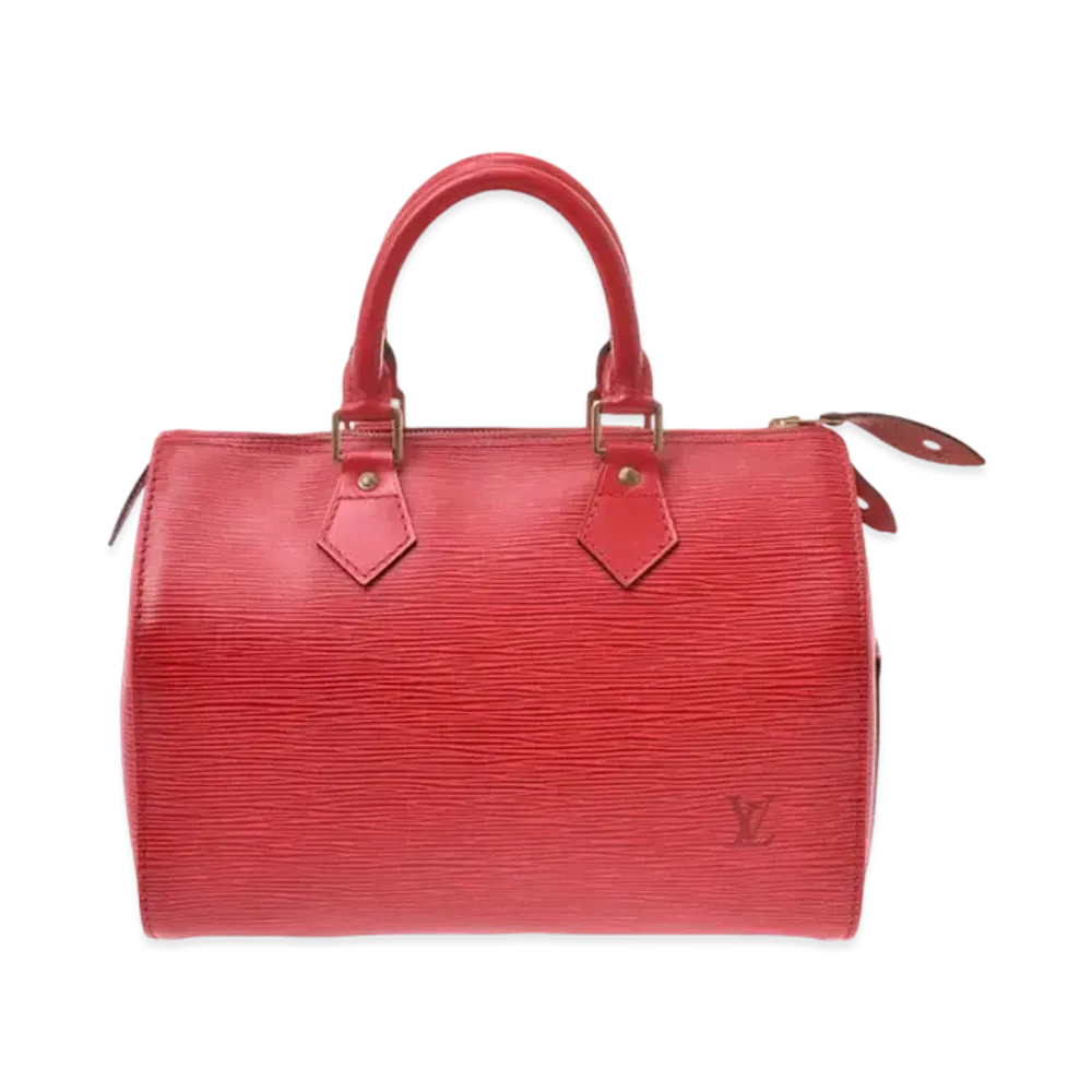Louis Vuitton Speedy 25 Epi Leather "Castilian Red"