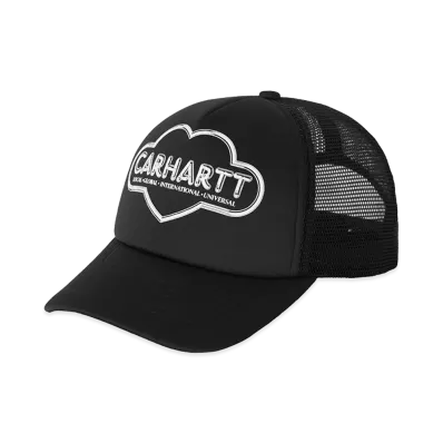Carhartt WIP Cloud Heart Trucker Cap "Black"