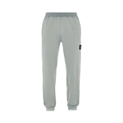 Stone Island 63347 COTTON NYLON FLEECE_REGULAR FIT "Pearl Grey"