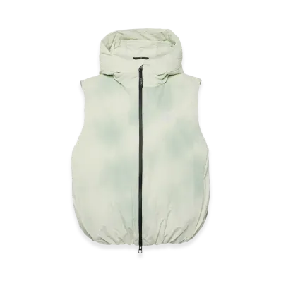 LOEWE x On Running Technical Shell Puffer Vest "White/Multicolor"