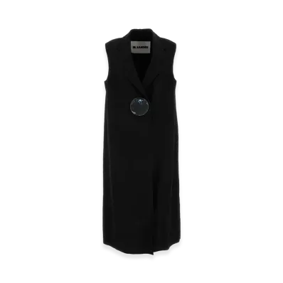 Jil Sander Women's Gilet "Black"