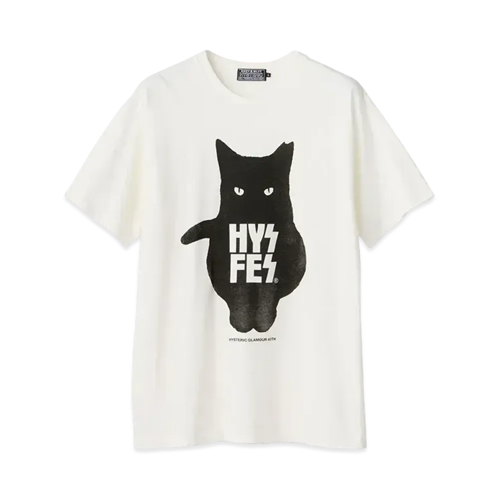 HYSTERIC GLAMOUR Hys Fes T-Shirt "White"