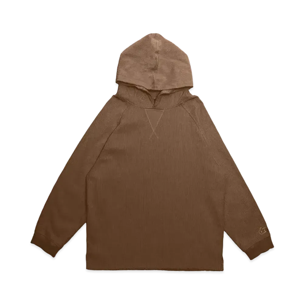 drew house corduroy hoodie "Chaz Brown"