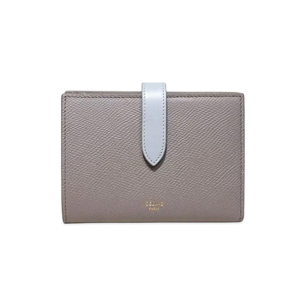 CELINE Medium Strap Wallet "Gray"